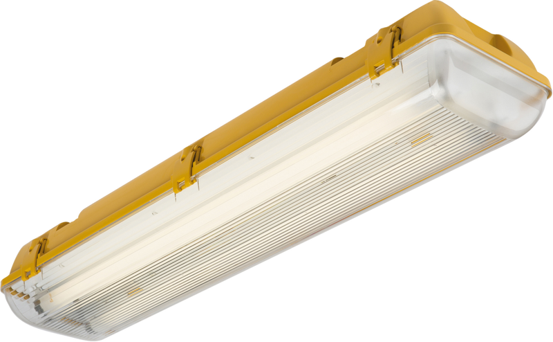 110V IP65 2x58W HF Twin Non-Corrosive Emergency Fluorescent Fitting