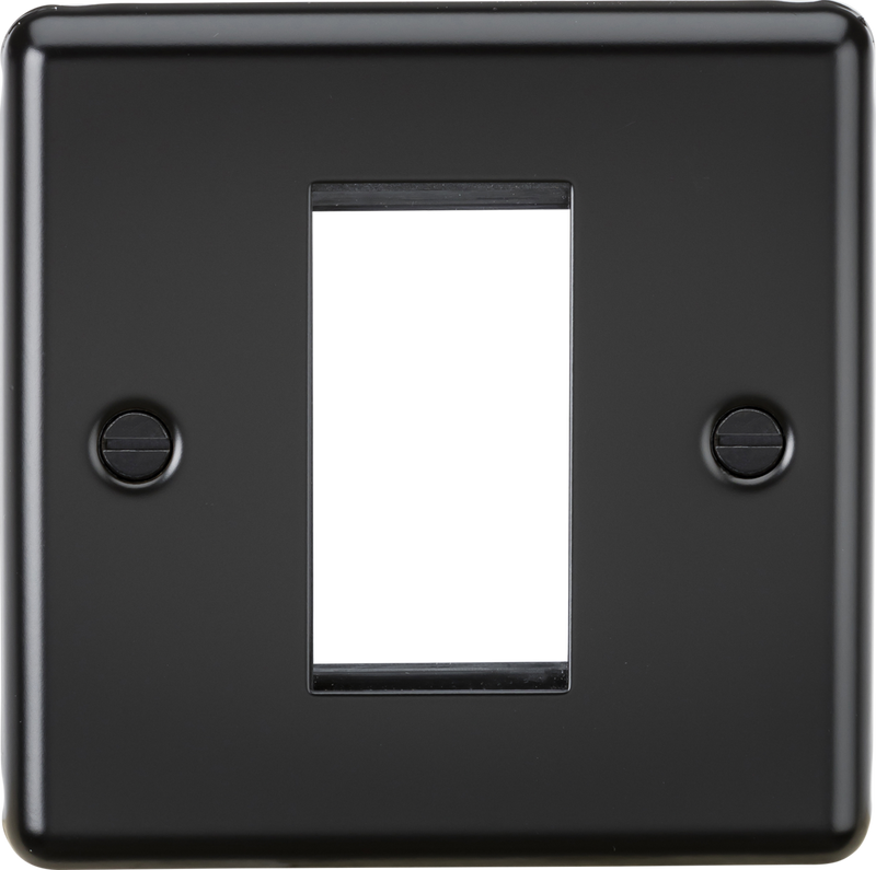 1G Modular Faceplate - Matt Black