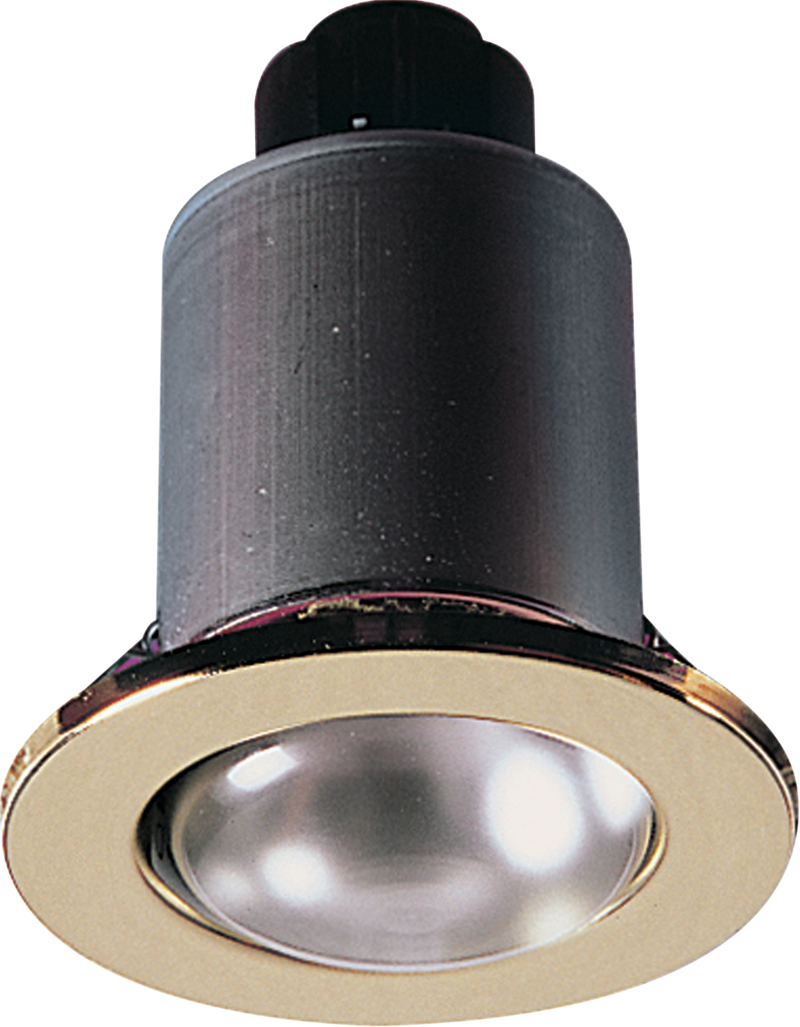 IP20 230V 60W max. R63 Brass Mains Downlight