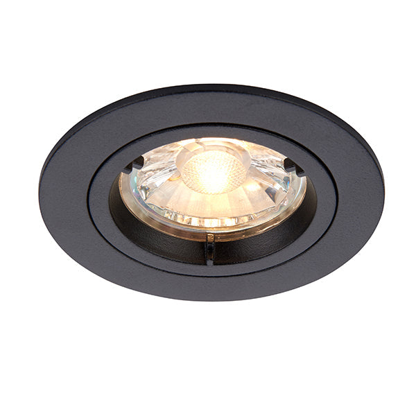 Cast 1lt Recessed - Matt black - 95918