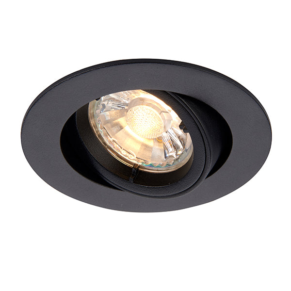 Cast 1lt Recessed - Matt black - 95919