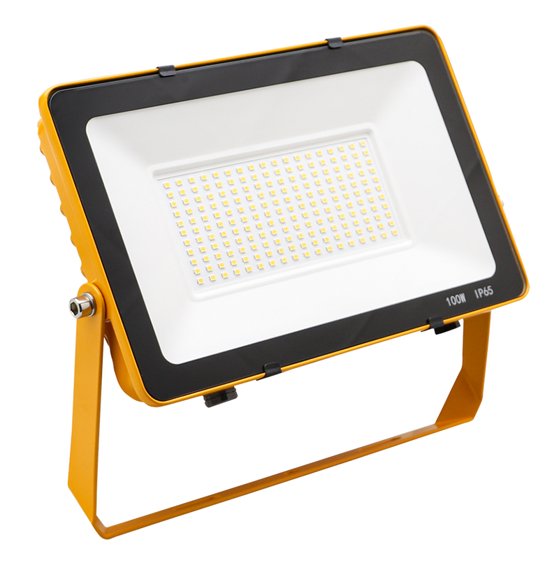 Comet Site Floodlight 100W 10000lm 4000K IP65 Yellow