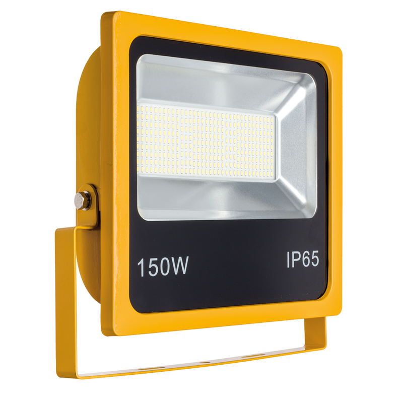 150W SMD LED Floodlight 6500K Yellow