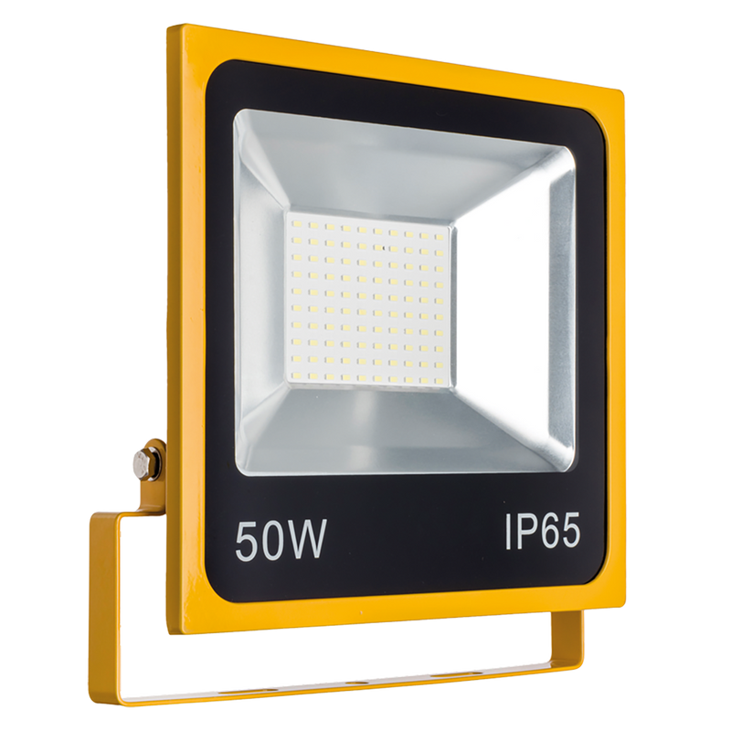 50w SMD LED Floodlight - Yellow 6500k