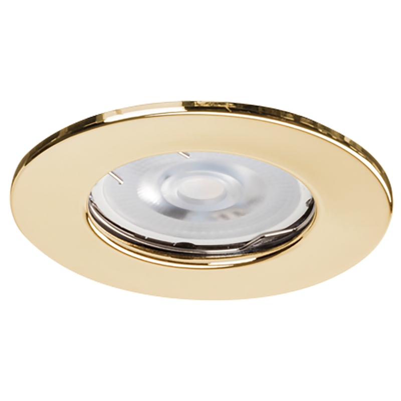 Ignis GU10 Downlight Fixed Brass