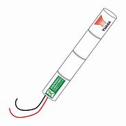 4 Cell Ni-Cad 4.8V 4Ah Side By Side Battery Pack