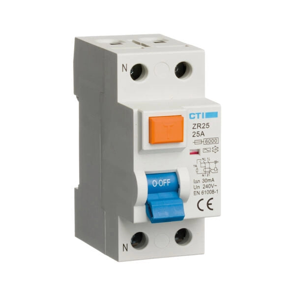 25A RCD - 30mA Type A