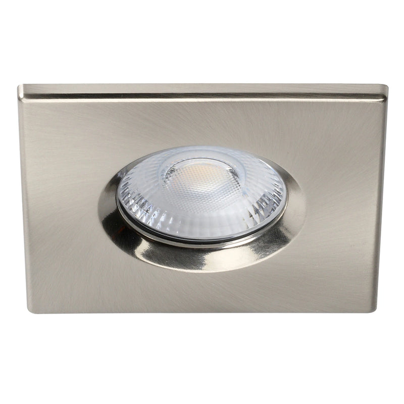 Stellar FR Downlight Bezel Attachment Square Satin Chrome