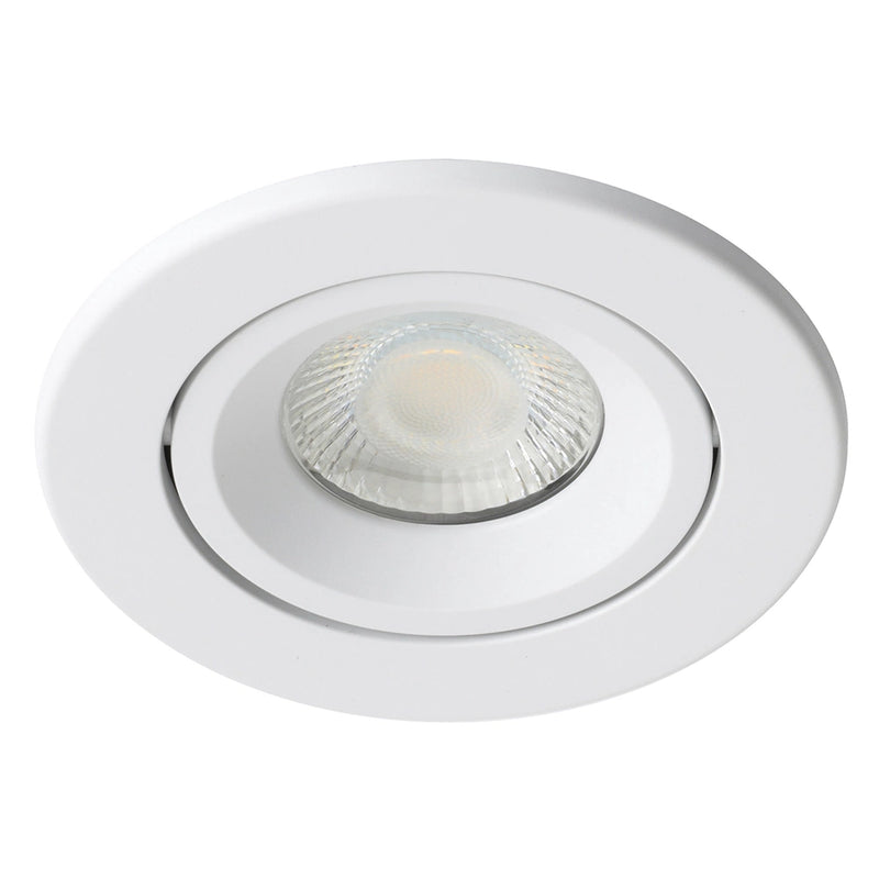 Stellar Tilt FR Downlight IP65 White 6W 3CCT 3000/4000/6000K